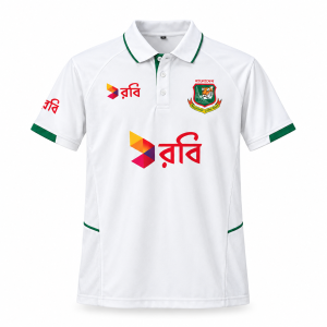 Bangladesh Cricket Test Jersey. Player Edition